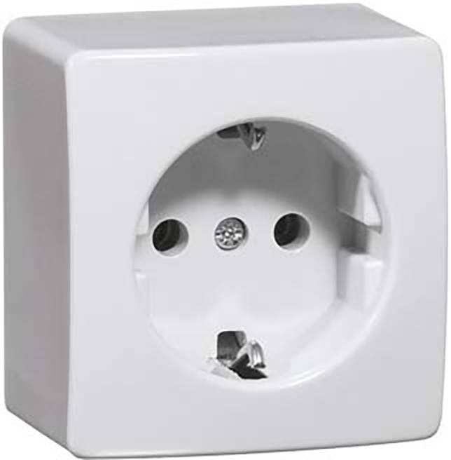 PEHA by Honeywell 1fach Komplett Steckdose Weiß 259821 1St.