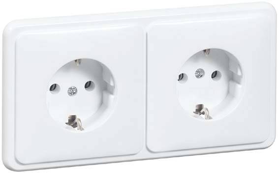 PEHA by Honeywell 1fach Komplett Steckdose Weiß 495911 1St.