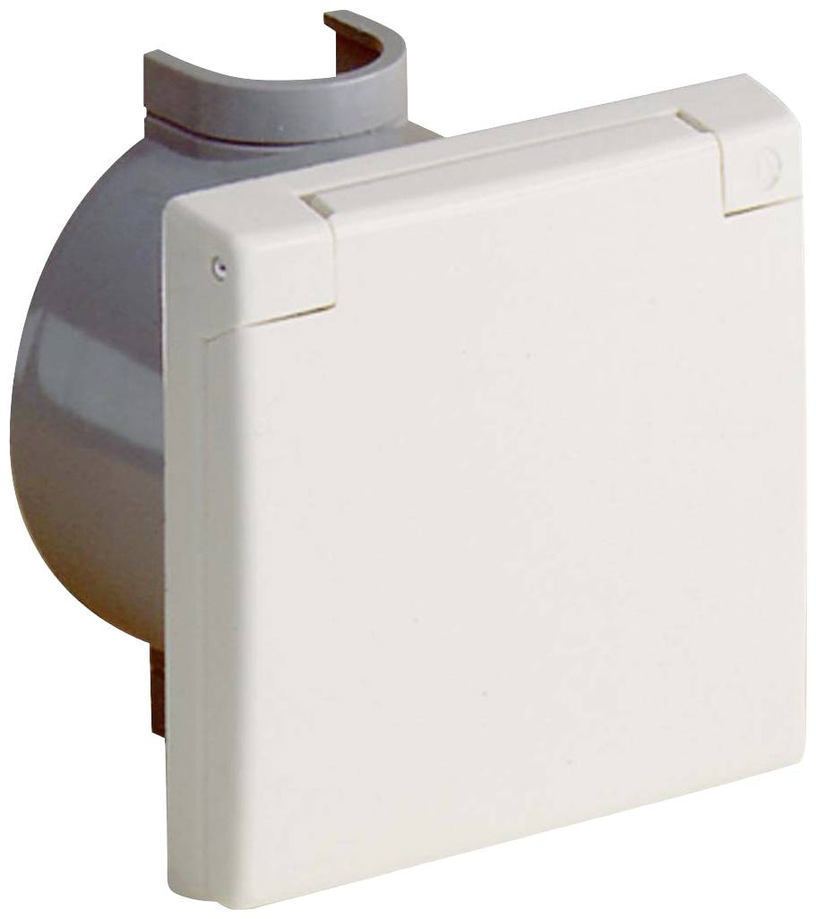 ABL Sursum Unterputz-Steckdose IP44 Weiß