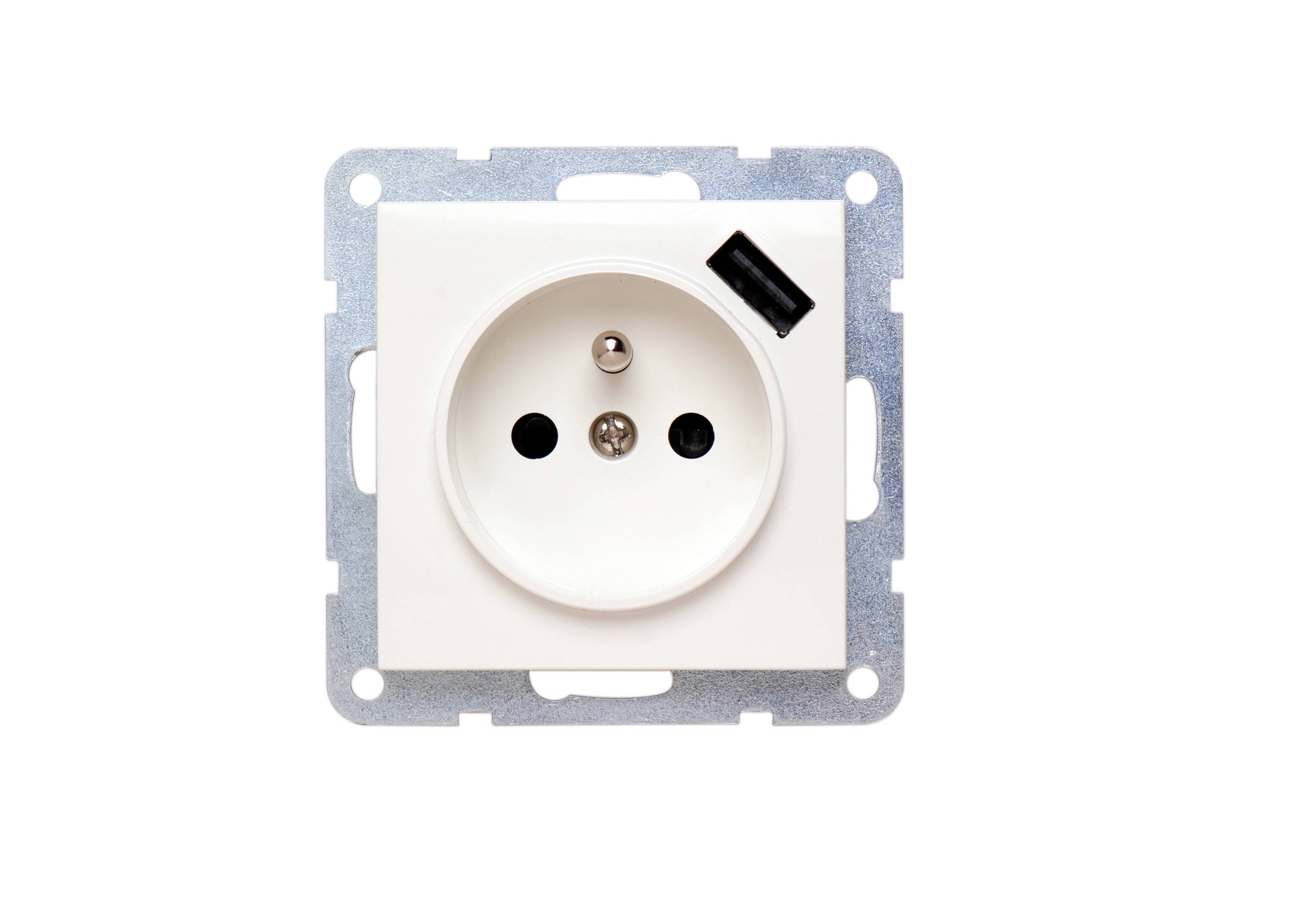PEHA by Honeywell Einsatz USB-Steckdose Aluminium 246861 10St.