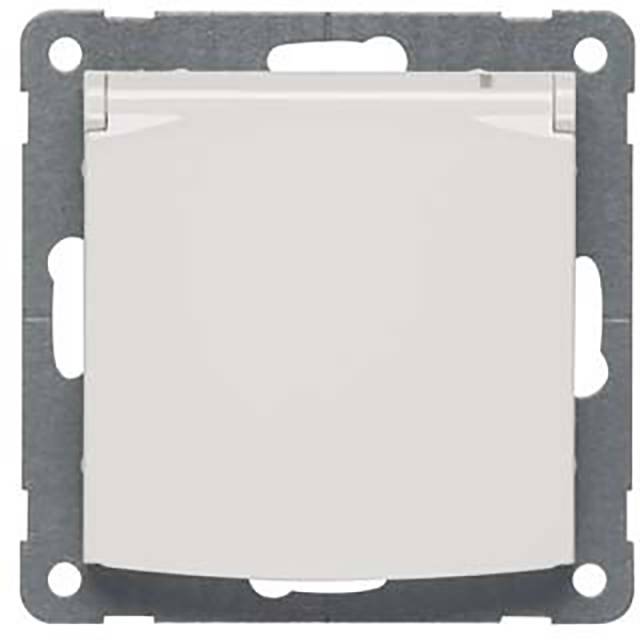 PEHA by Honeywell 1fach Einsatz Steckdose Aluminium 321481 10St.