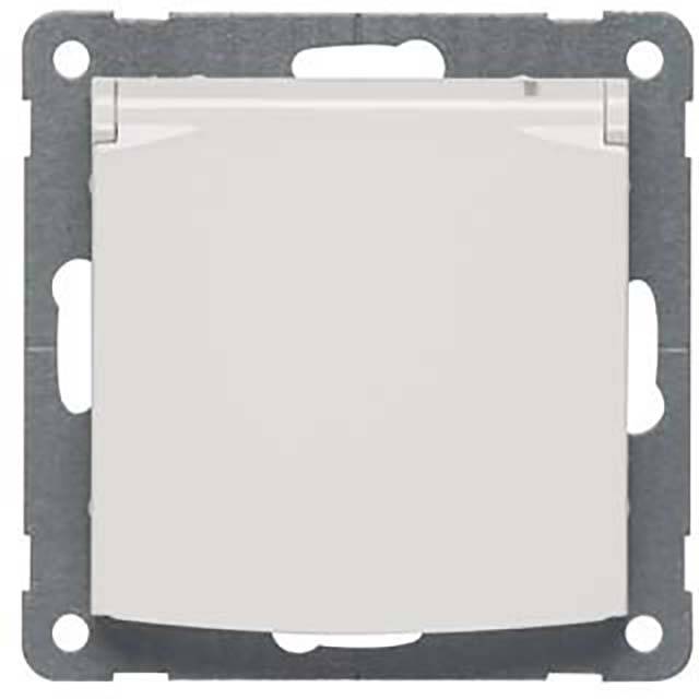 PEHA by Honeywell 1fach Einsatz Steckdose Aluminium 321481 10St.