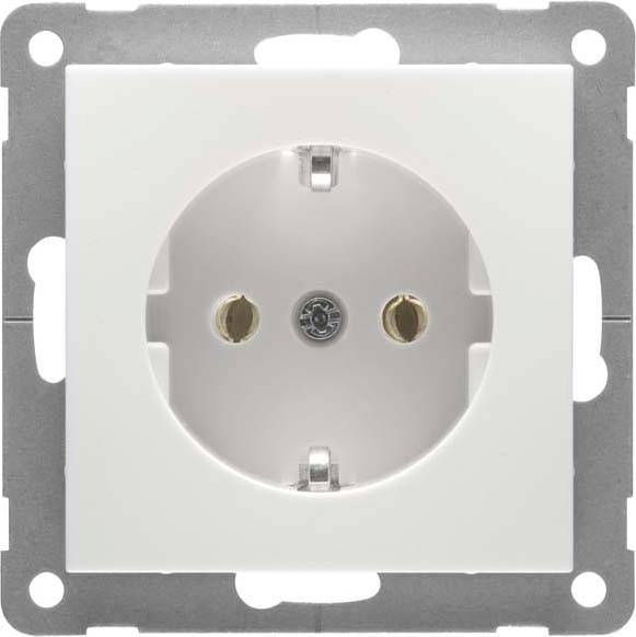 PEHA by Honeywell 1fach Einsatz Steckdose Aluminium 317551 10St.