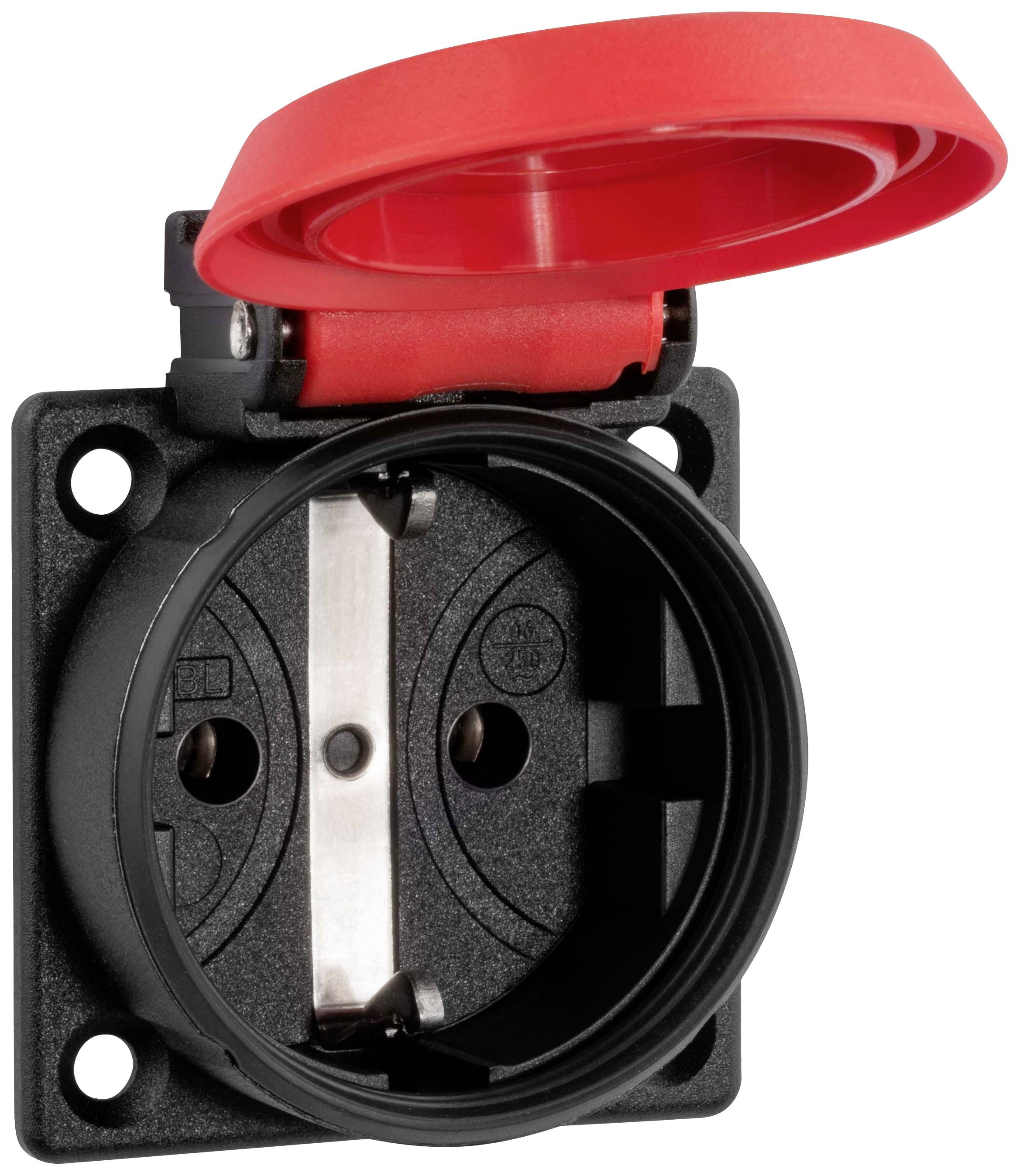 ABL Sursum 1561040 Einbau-Steckdose IP54 Rot