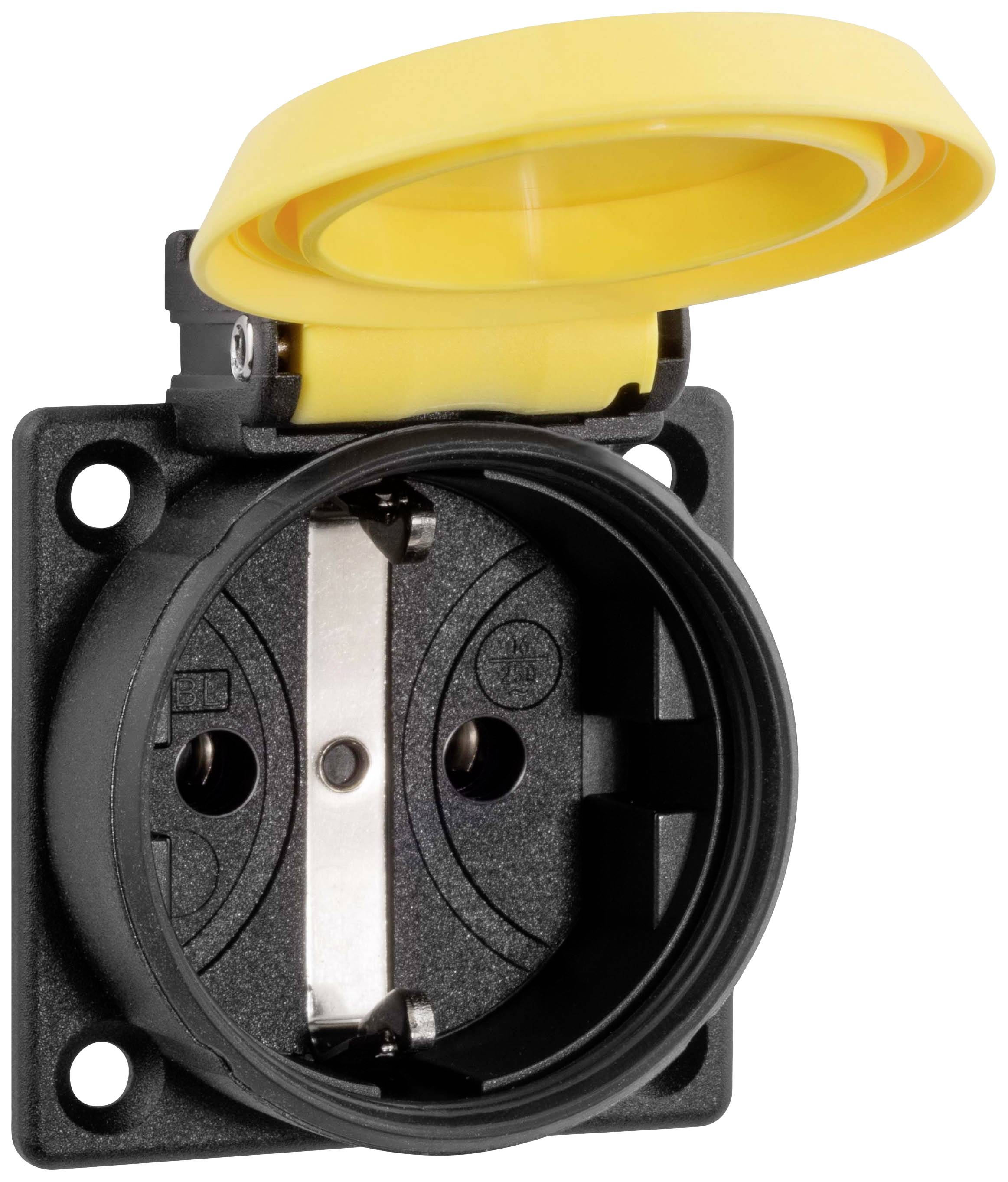 ABL Sursum Einbau-Steckdose IP54 Gelb