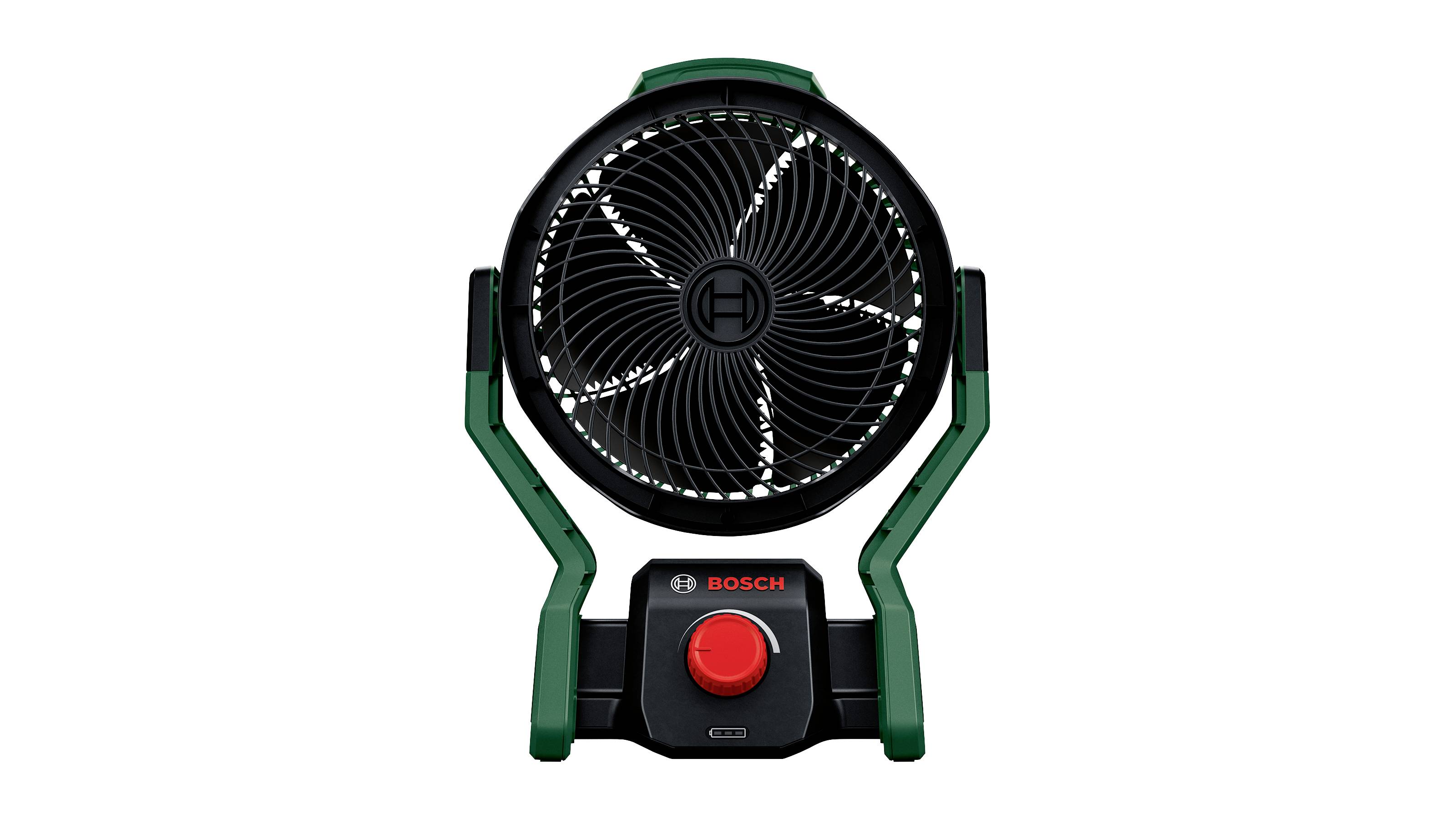 Bosch Home and Garden UniversalFan 18V-1000 Akku-Ventilator Grün, Schwarz mit Akku