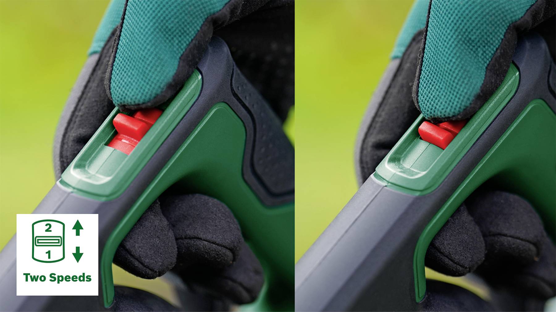 Bosch Home and Garden 06008A0600 UniversalLeafBlower 18V-130 Akku Laubbläser inkl. Akku 18V