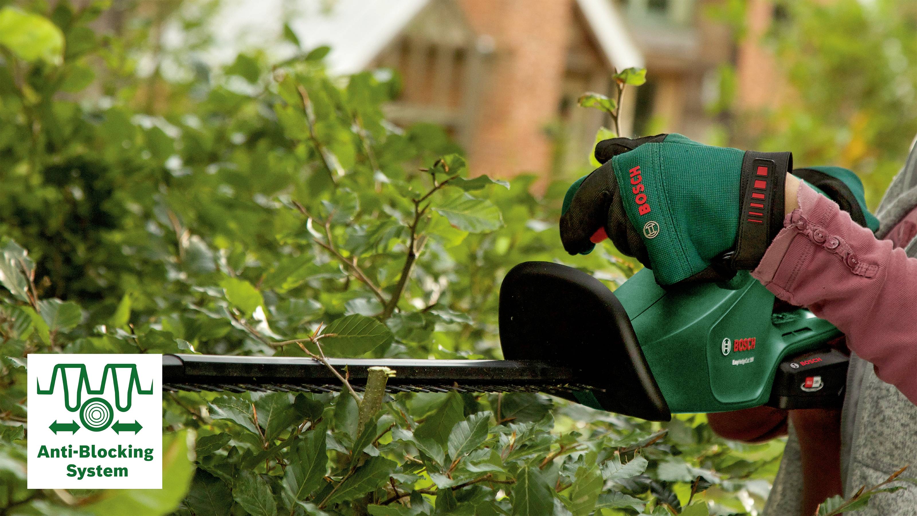 Bosch Home and Garden EasyHedgeCut 18V-52-13 Akku Heckenschere inkl. Akku, inkl. Ladegerät 18 V Li-Ion 520 mm