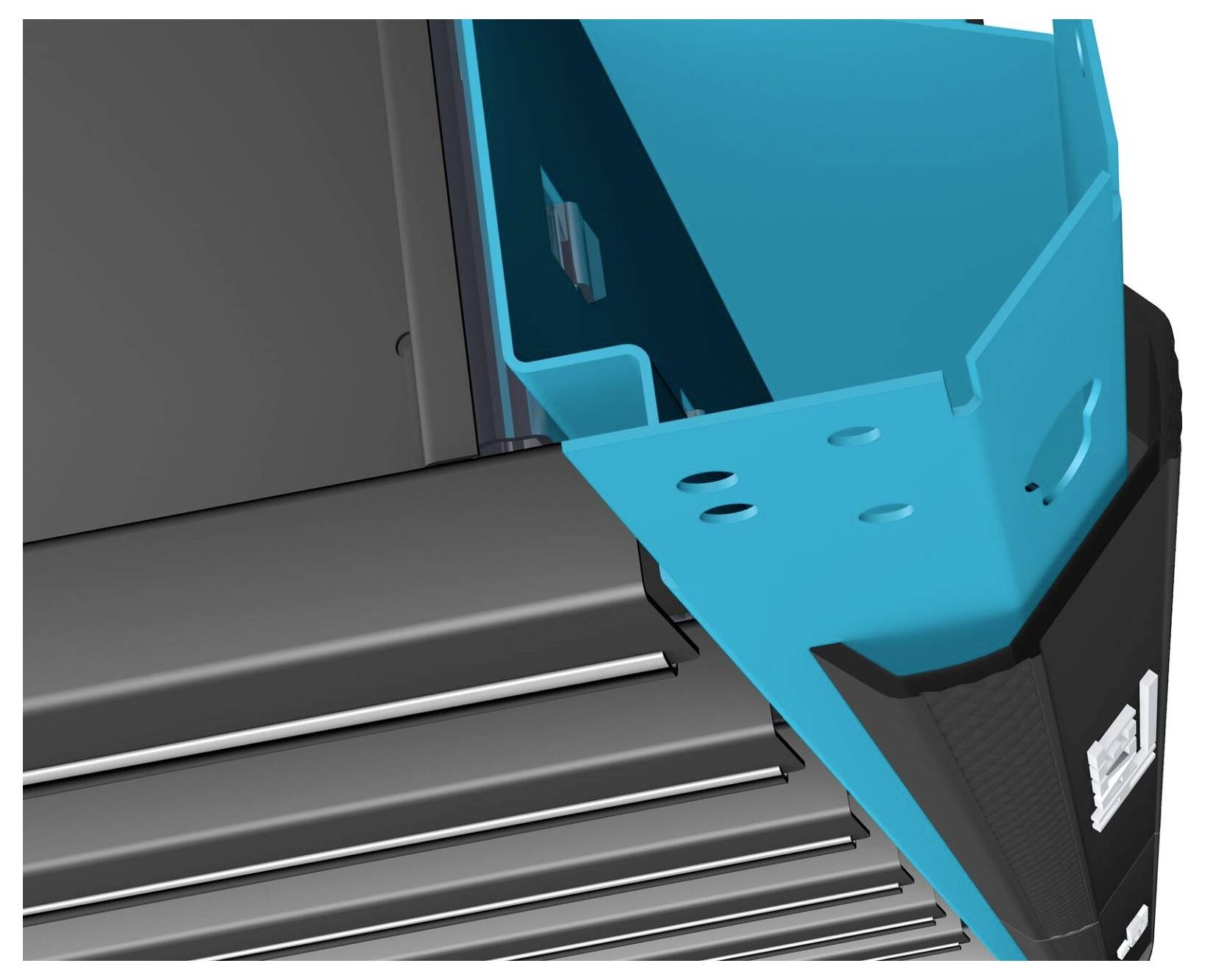 Hazet 179NXL-7 Werkstattwagen Herstellerfarbe: Blau, Schwarz