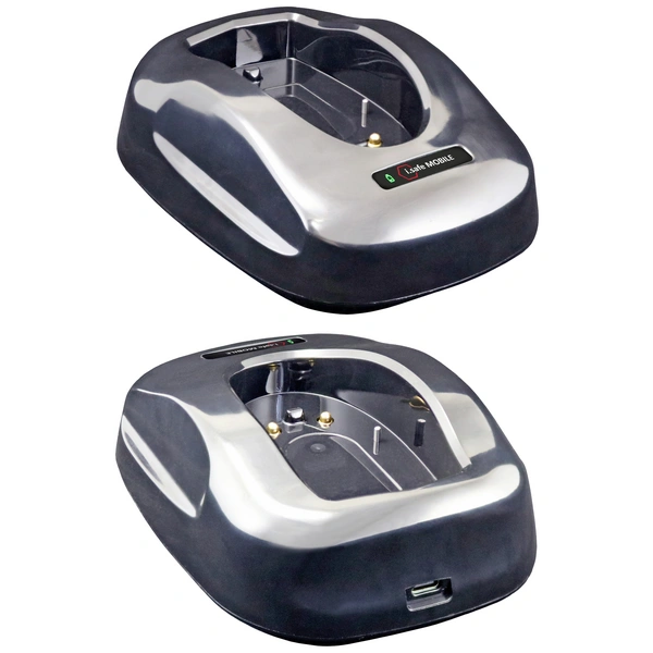 ISafe MOBILE IS-DCTH1.1 Tischladestation Set Barcode-Scanner-Ladestation Schwarz ISafe MOBILE IS-DCTH1.1 Tischladestation Set Barcode-Scanner-Ladestation Schwarz