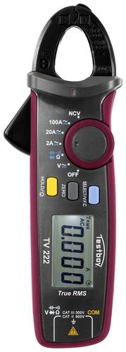 Testboy TV 222 Stromzange digital CAT III 300 V Anzeige (Counts): 4000