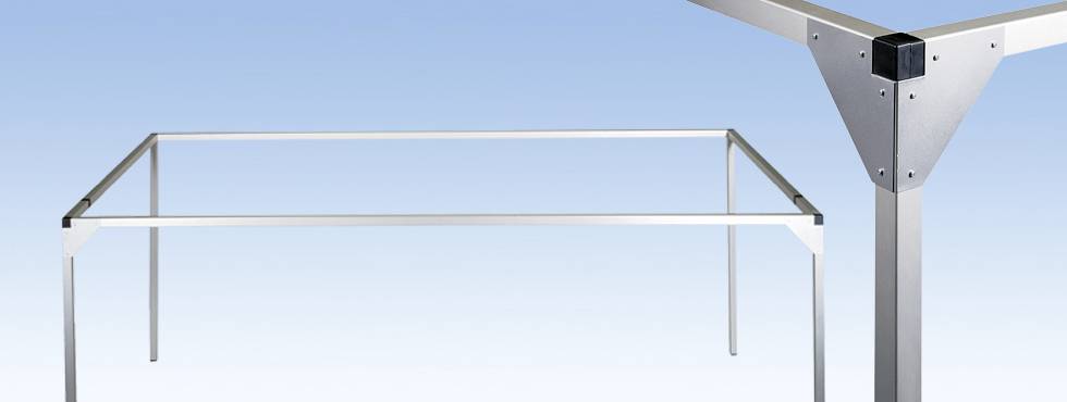 NOCH Alu-Zargensystem 62200 Basis-Set Aluminium 1St.