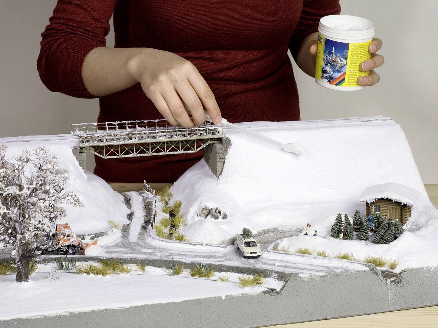 NOCH 8752 Schneeflocken Schnee 250ml