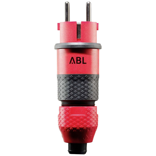 ABL Sursum 1529140 Schutzkontaktstecker Thermoplast 250V Rot, Schwarz IP54