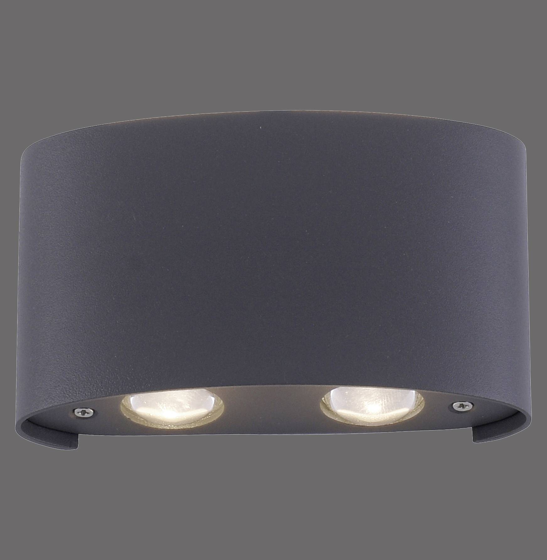 Paul Neuhaus CARLO 9487-13 LED-Wandleuchte 3.2 W LED Anthrazit