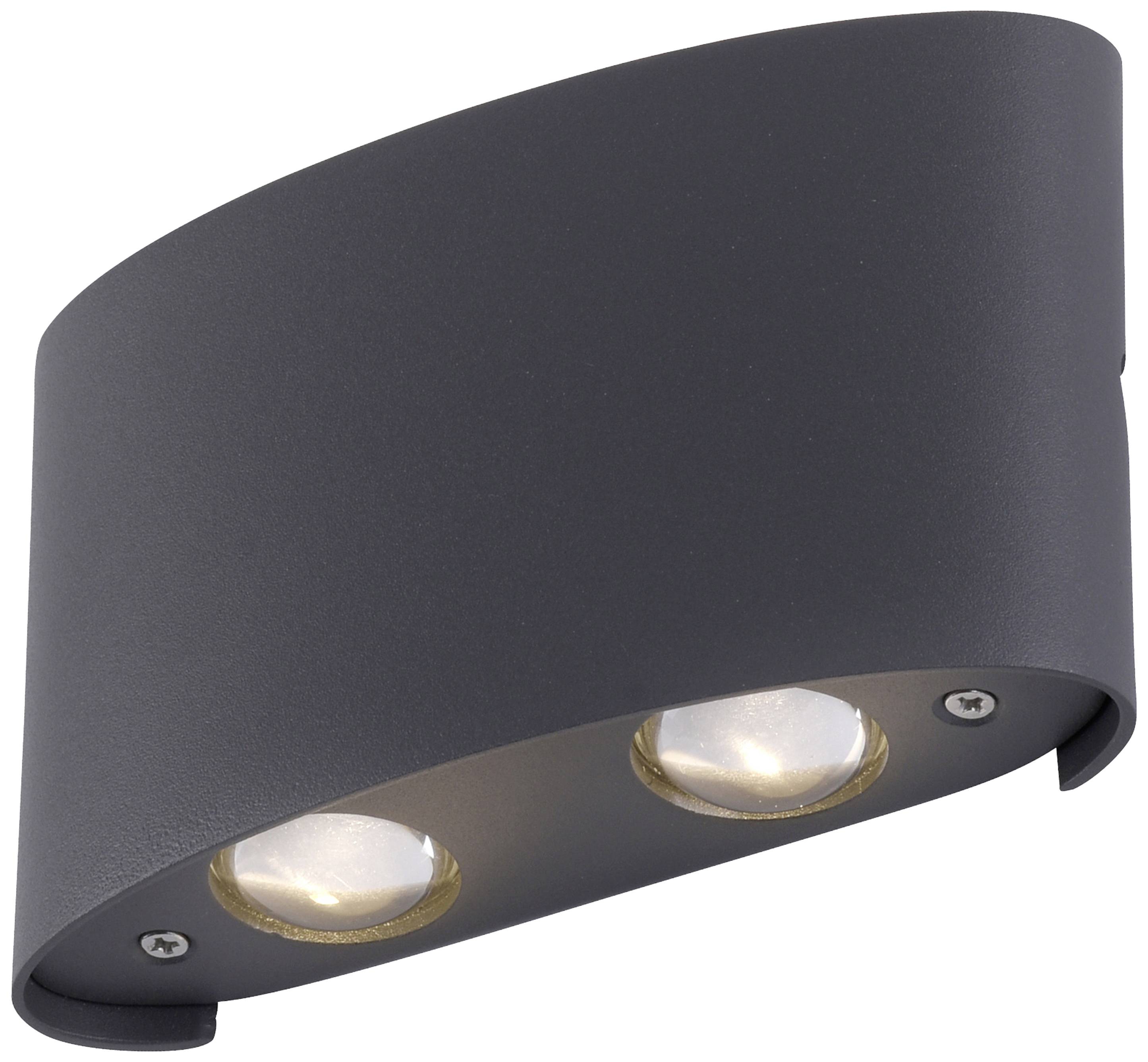 Paul Neuhaus CARLO 9487-13 LED-Wandleuchte 3.2 W LED Anthrazit