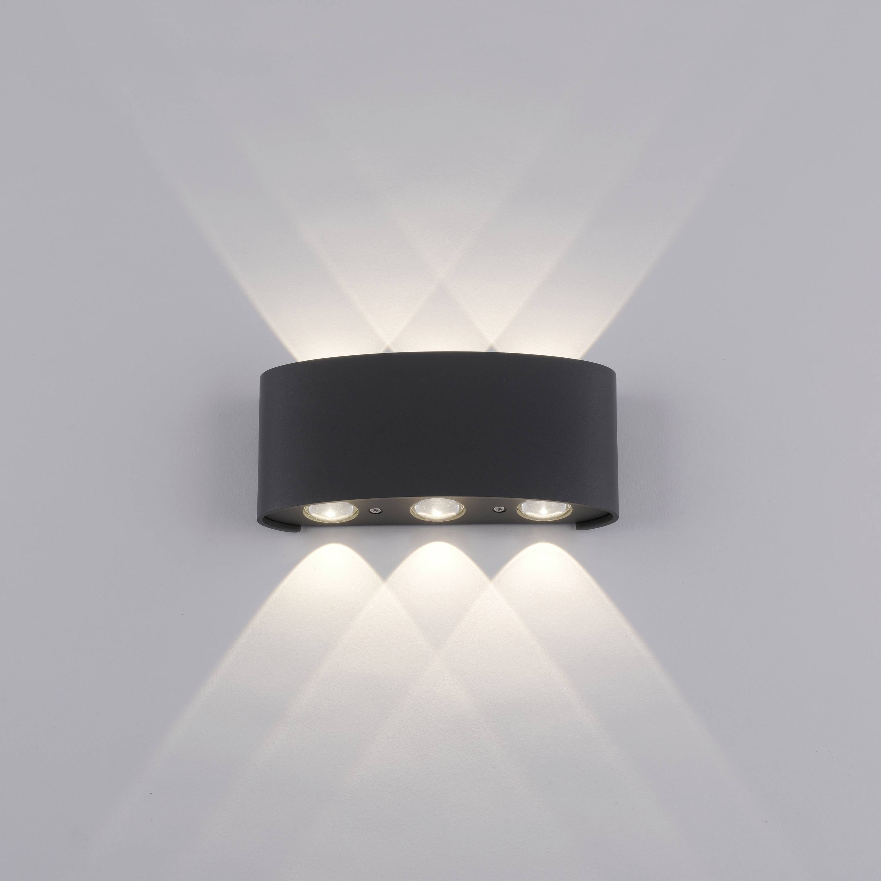 Paul Neuhaus CARLO 9488-13 LED-Wandleuchte 4.8 W LED Anthrazit