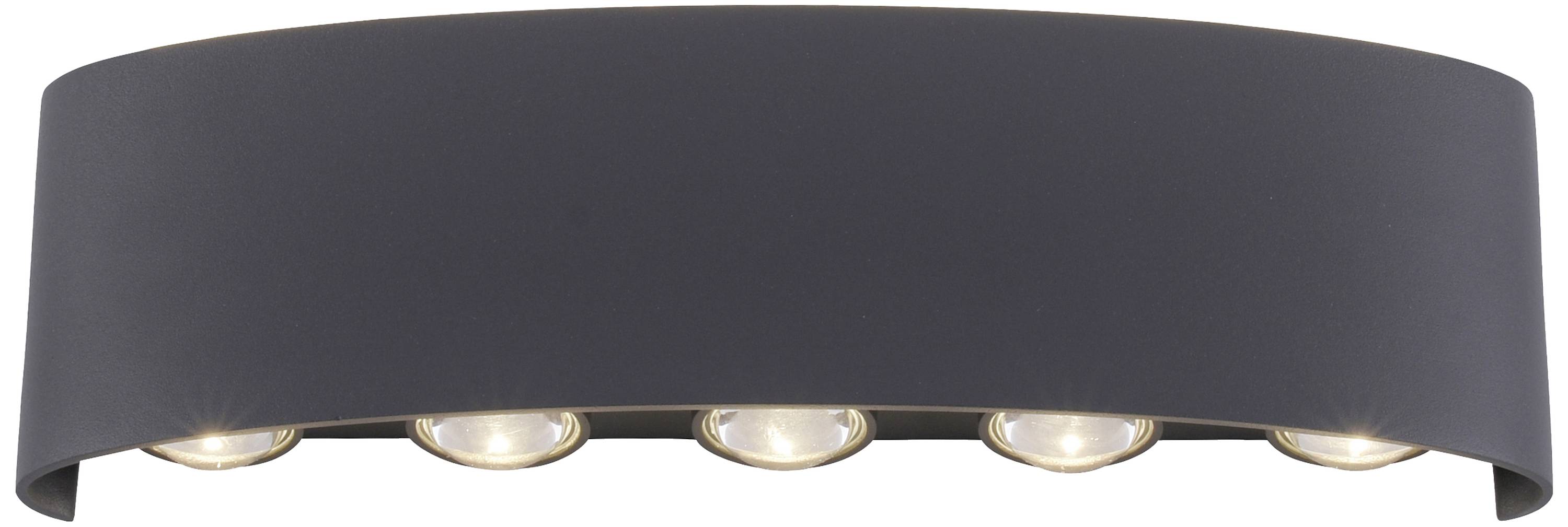 Paul Neuhaus CARLO 9489-13 LED-Wandleuchte 6.4W LED Anthrazit