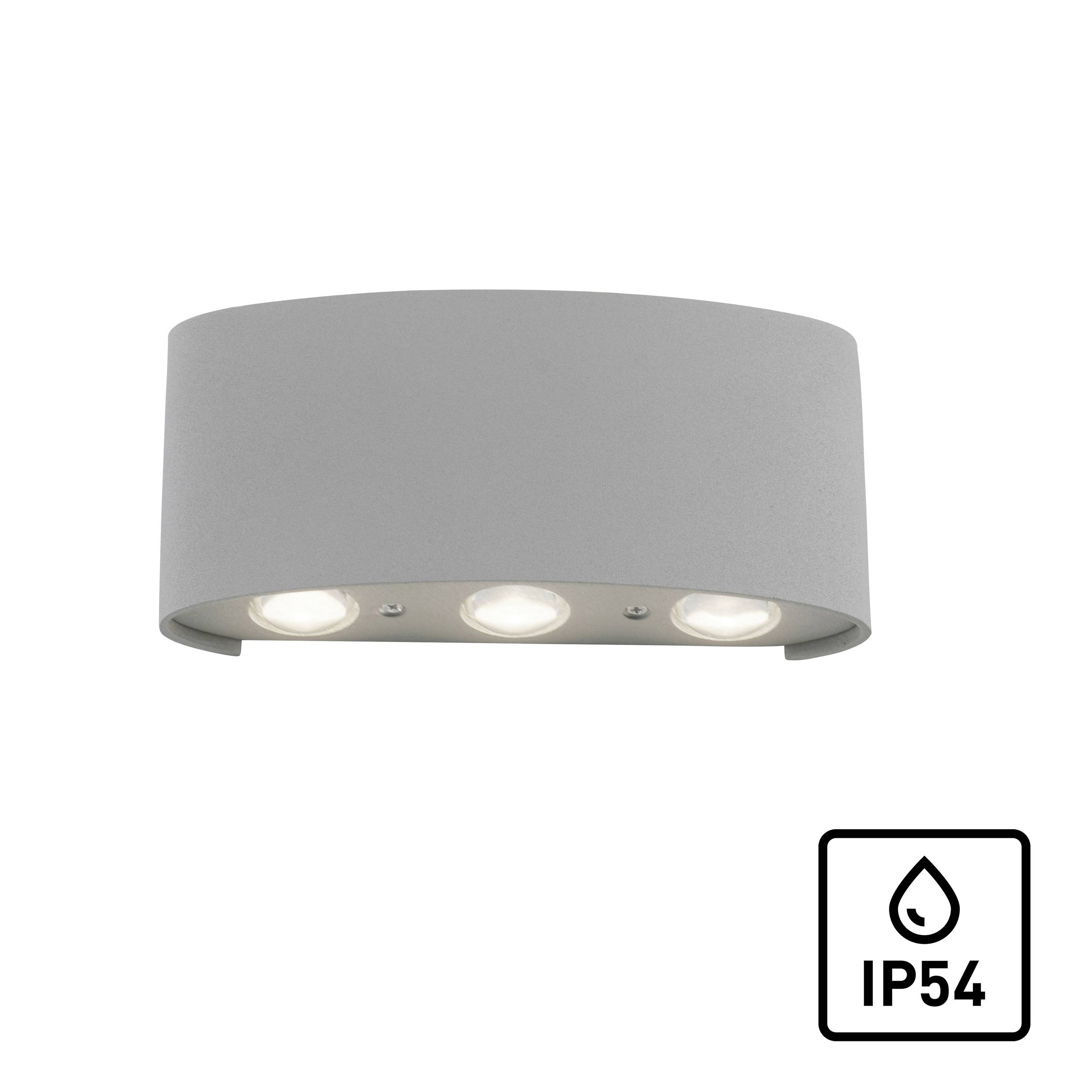 Paul Neuhaus CARLO 9488-21 LED-Wandleuchte 4.8W LED Silber