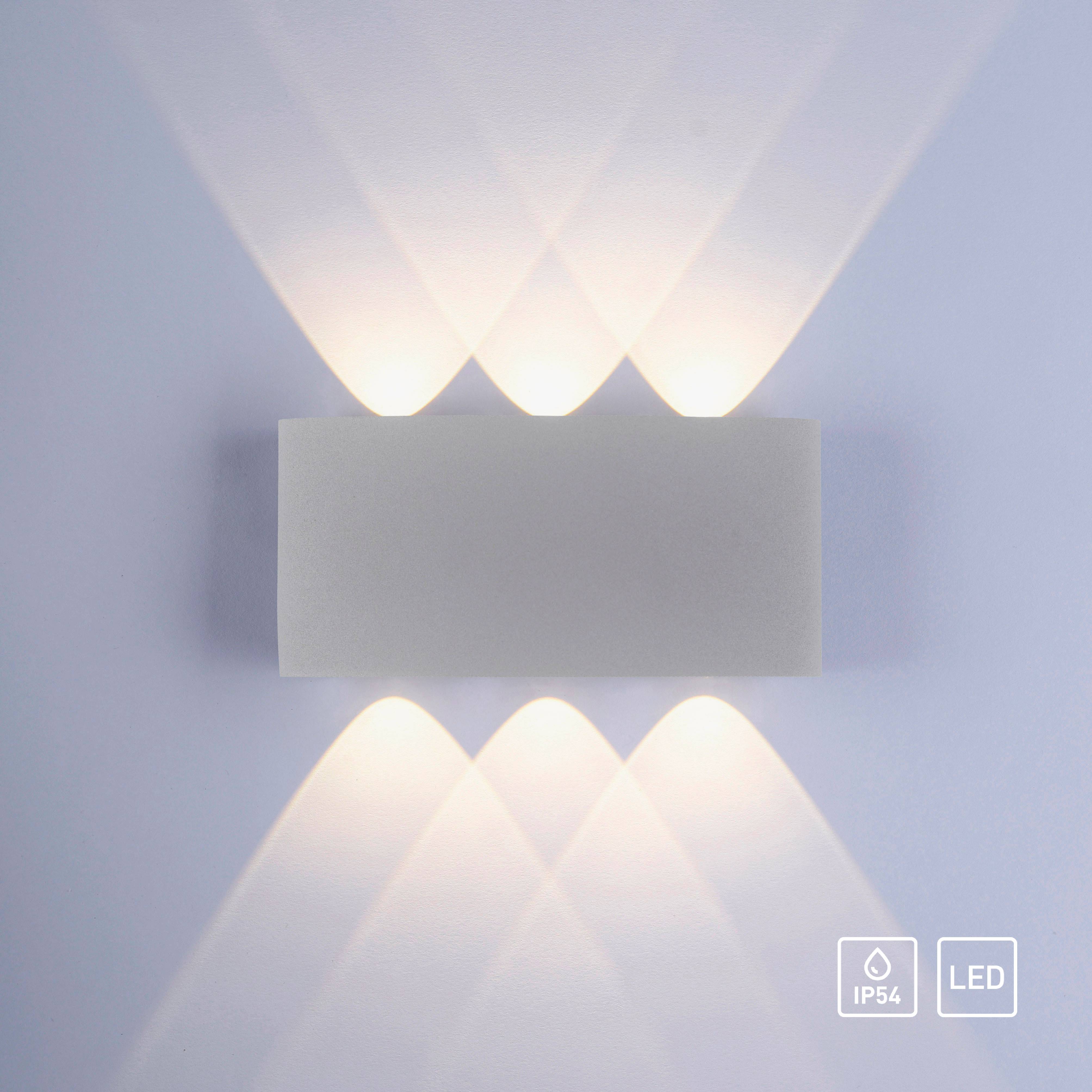 Paul Neuhaus CARLO 9488-21 LED-Wandleuchte 4.8W LED Silber