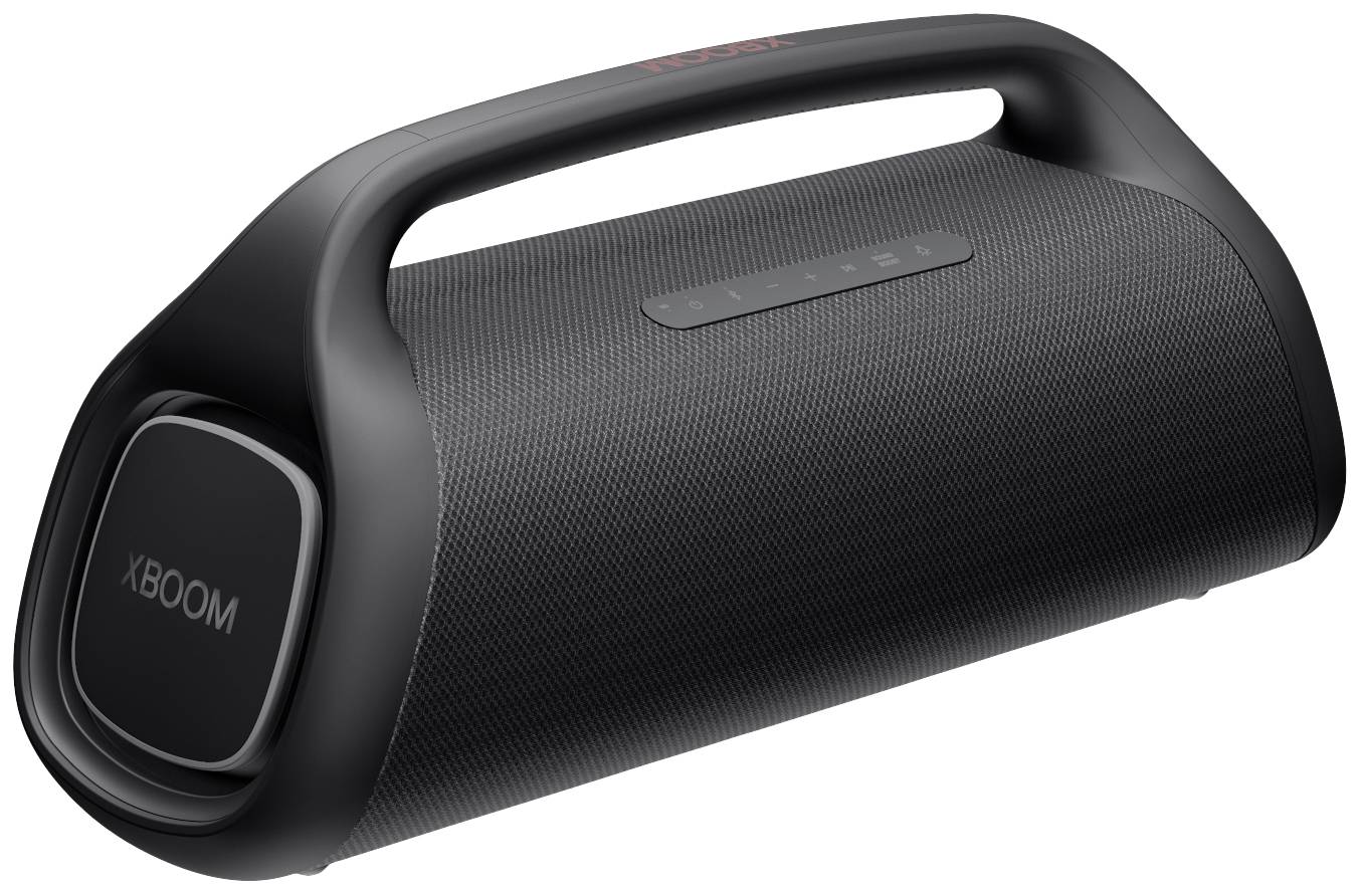 LG Electronics XBOOM Go DXG9 Bluetooth® Lautsprecher AUX, Outdoor, Wasserfest, staubfest, USB Schwarz