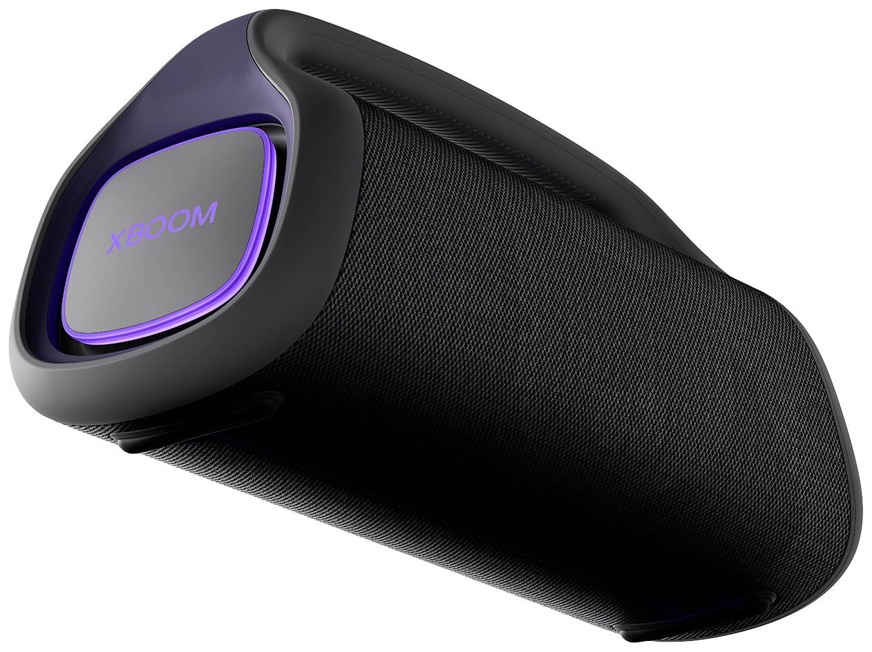 LG Electronics XBOOM Go DXG9 Bluetooth® Lautsprecher AUX, Outdoor, Wasserfest, staubfest, USB Schwarz