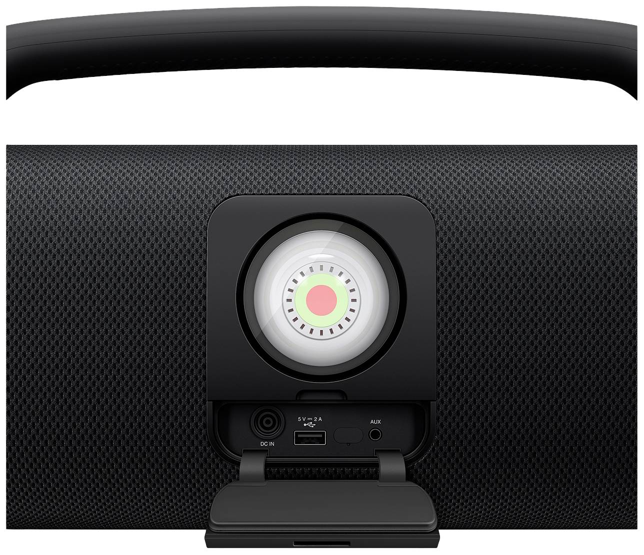 LG Electronics XBOOM Go DXG9 Bluetooth® Lautsprecher AUX, Outdoor, Wasserfest, staubfest, USB Schwarz