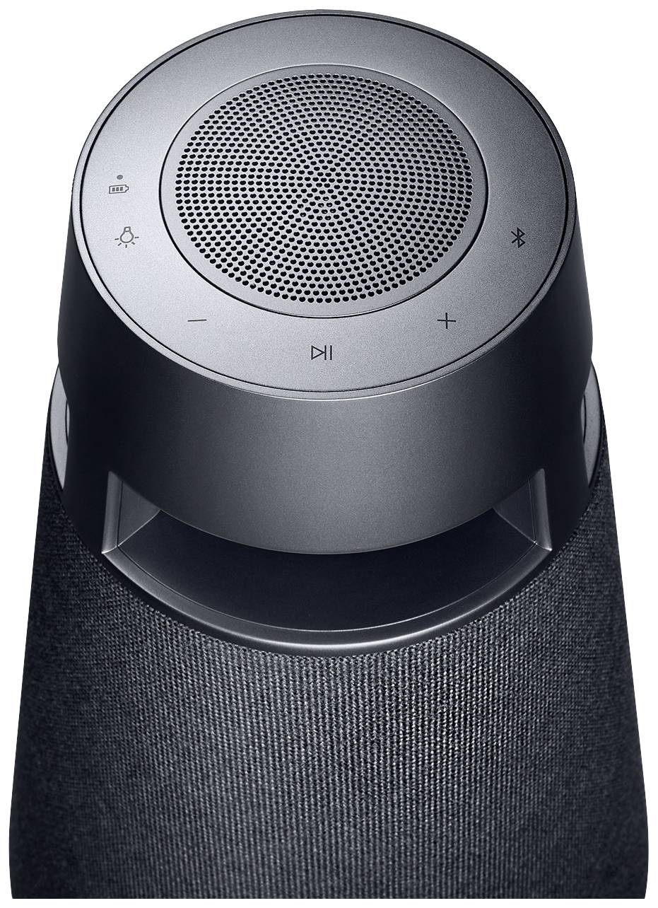LG Electronics XBOOM Go DXO3 Bluetooth® Lautsprecher AUX, spritzwassergeschützt Schwarz