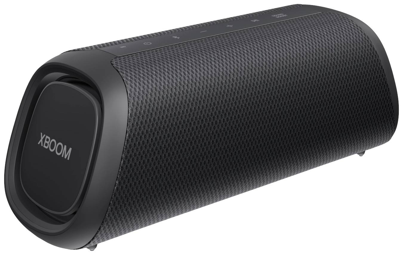 LG Electronics XBOOM Go DXG7 Bluetooth® Lautsprecher AUX, Outdoor, Wasserfest Schwarz
