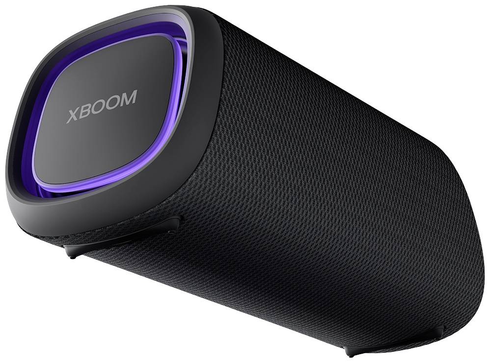 LG Electronics XBOOM Go DXG7 Bluetooth® Lautsprecher AUX, Outdoor, Wasserfest Schwarz