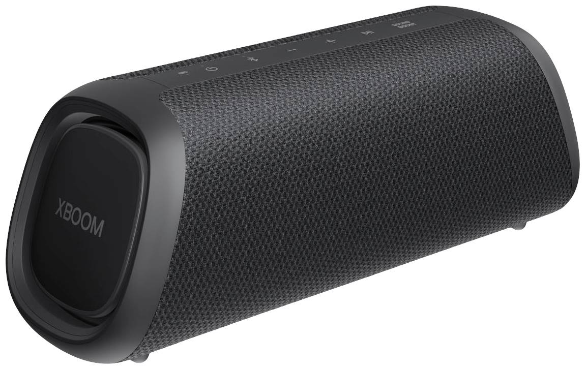 LG Electronics DXG5QBK.DDEULLK Bluetooth® Lautsprecher AUX, Outdoor, Wasserfest Schwarz