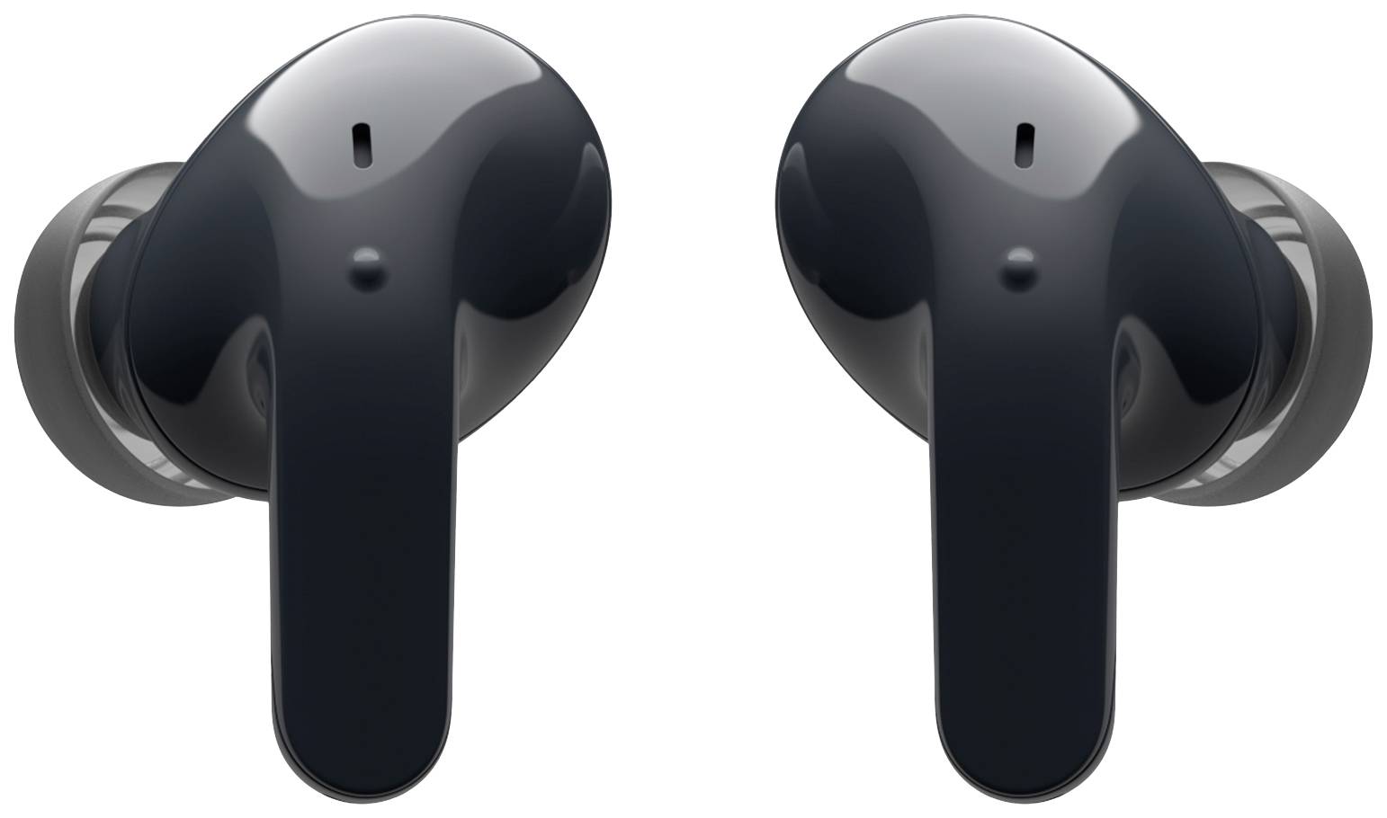 LG Electronics TONE Free DT90Q In Ear Kopfhörer Bluetooth® Stereo Schwarz Noise Cancelling, Mikrofon-Rauschunterdrückung Headset, Ladecase