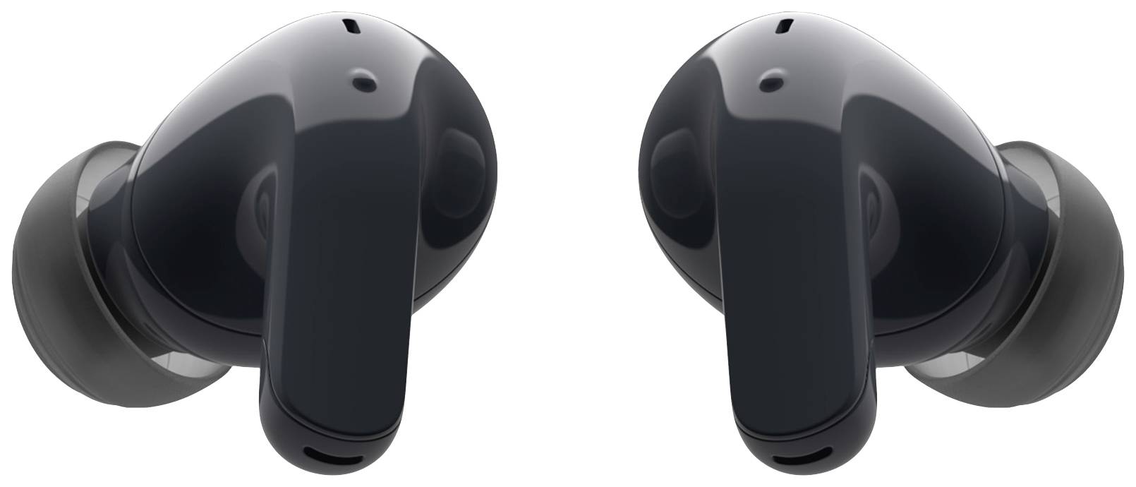 LG Electronics TONE Free DT90Q In Ear Kopfhörer Bluetooth® Stereo Schwarz Noise Cancelling, Mikrofon-Rauschunterdrückung Headset, Ladecase