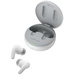 LG Electronics TONE Free DT90Q In Ear Kopfhörer Bluetooth® Stereo Weiß Noise Cancelling, Mikrofon-