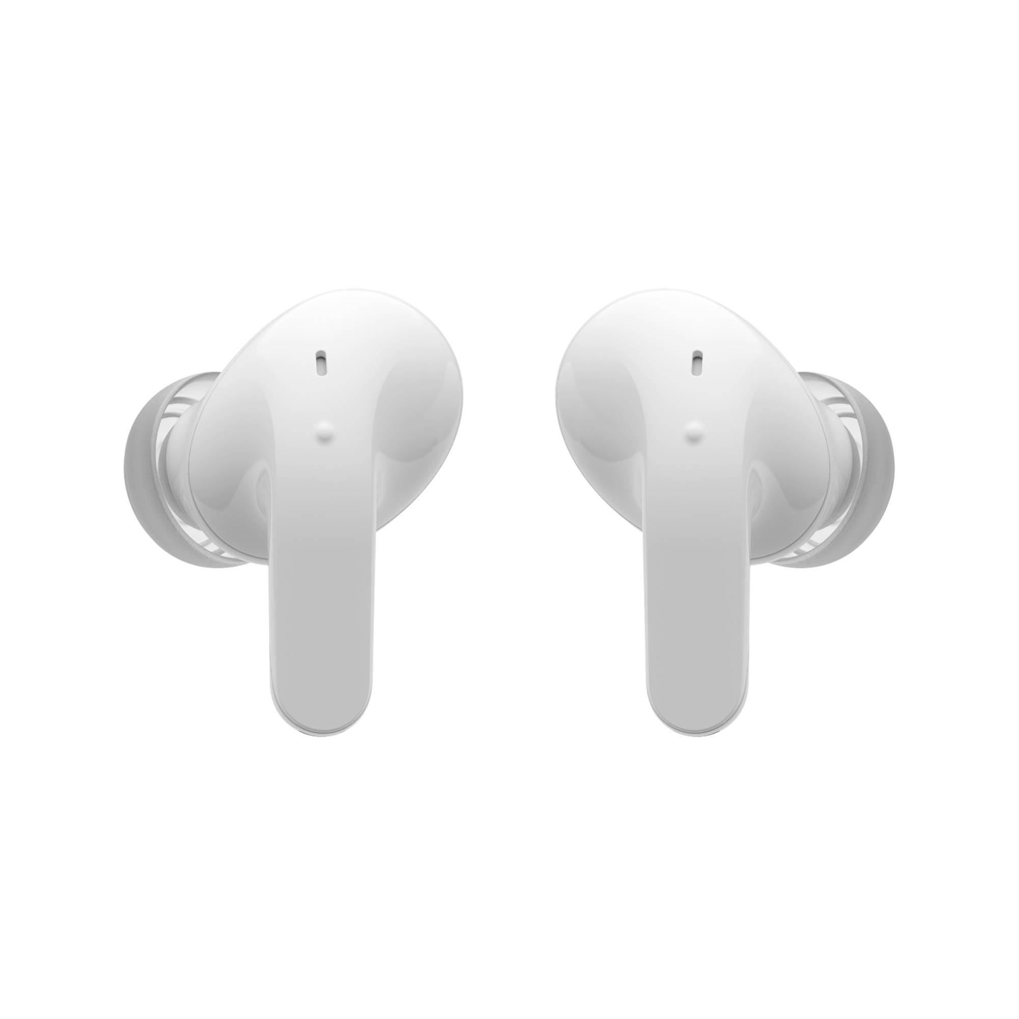 LG Electronics TONE Free DT90Q In Ear Kopfhörer Bluetooth® Stereo Weiß Noise Cancelling, Mikrofon-Rauschunterdrückung Headset, Ladecase