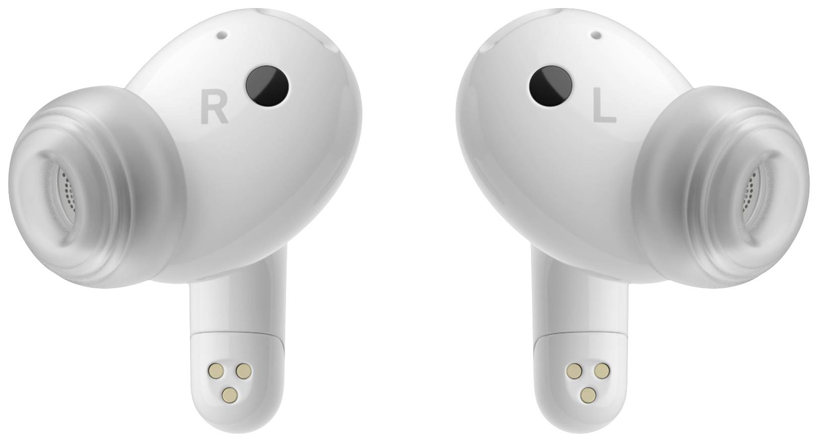 LG Electronics TONE Free DT90Q In Ear Kopfhörer Bluetooth® Stereo Weiß Noise Cancelling, Mikrofon-Rauschunterdrückung Headset, Ladecase