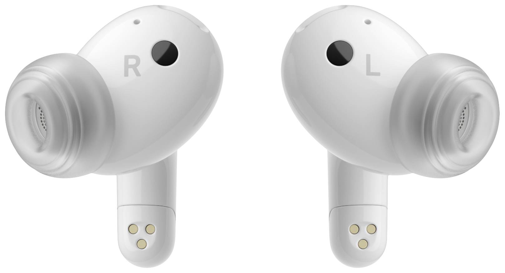 LG Electronics TONE Free DT60Q In Ear Kopfhörer Bluetooth® Stereo Weiß Noise Cancelling Ladecase