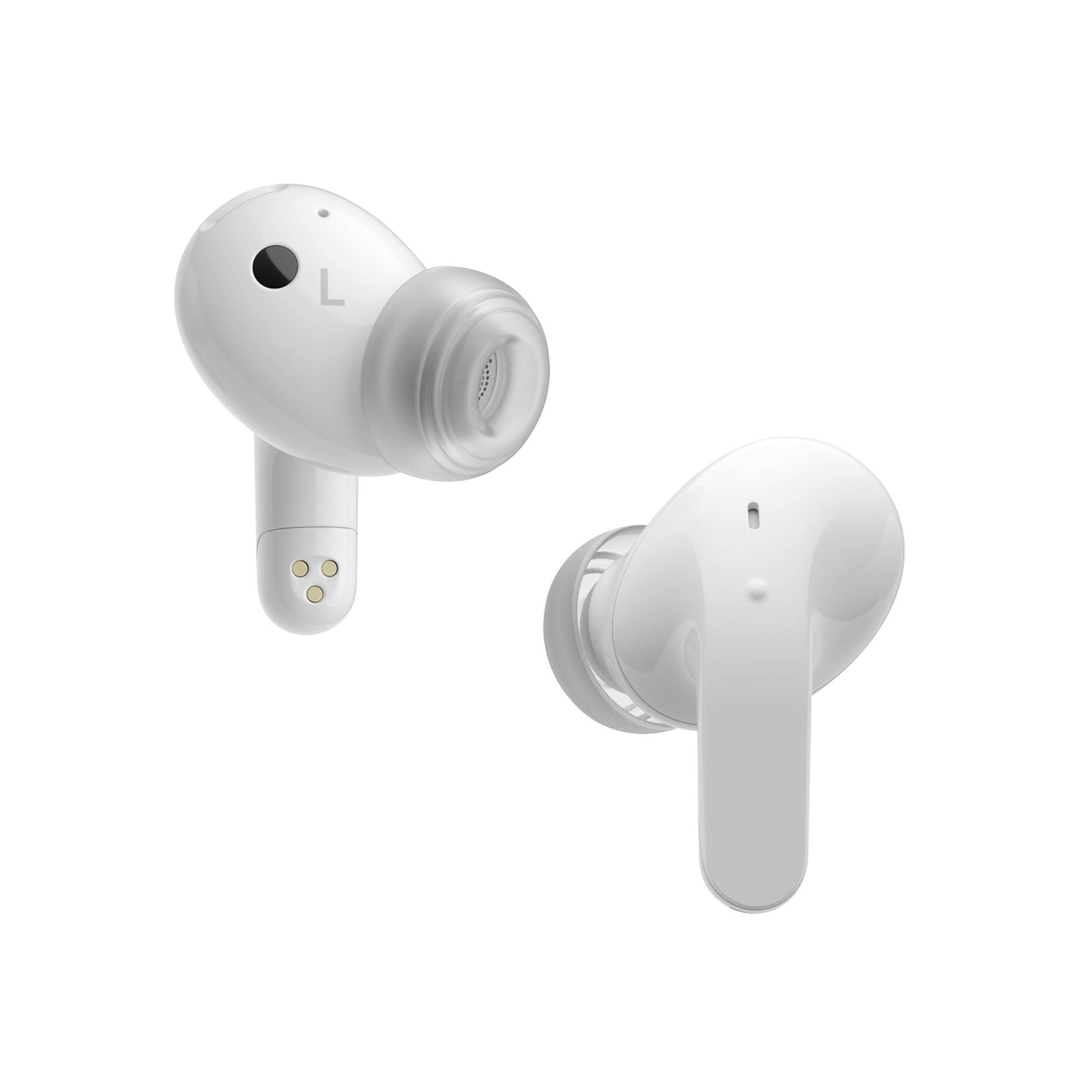 LG Electronics TONE Free DT60Q In Ear Kopfhörer Bluetooth® Stereo Weiß Noise Cancelling Ladecase