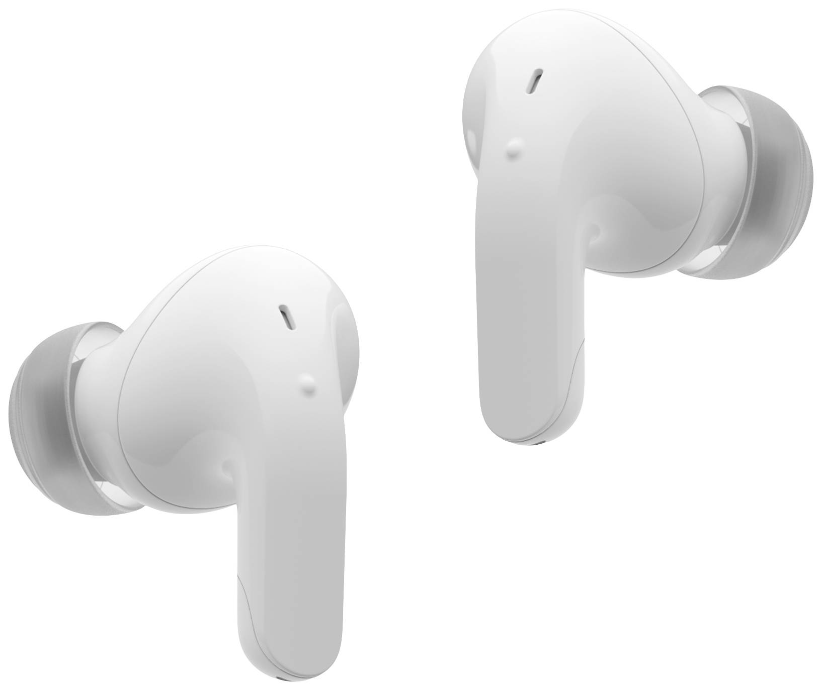 LG Electronics TONE Free DT60Q In Ear Kopfhörer Bluetooth® Stereo Weiß Noise Cancelling Ladecase