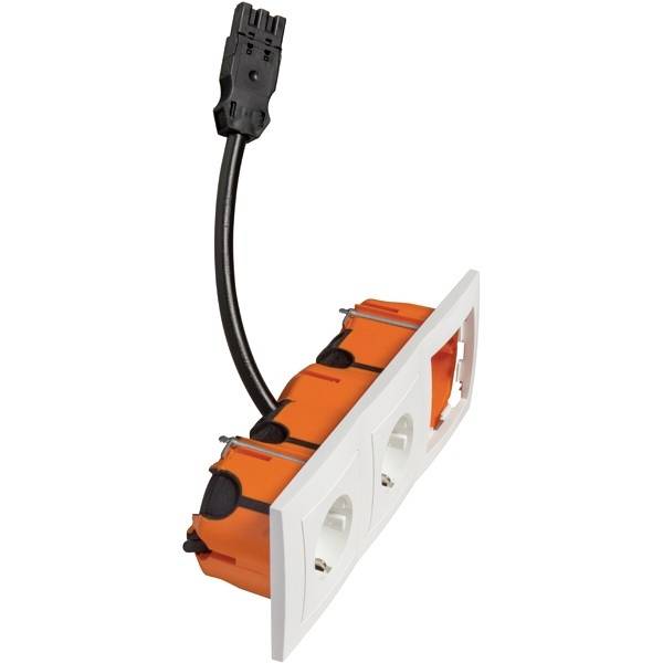 PEHA by Honeywell Komplett Steckdose Weiß 76351 1St.