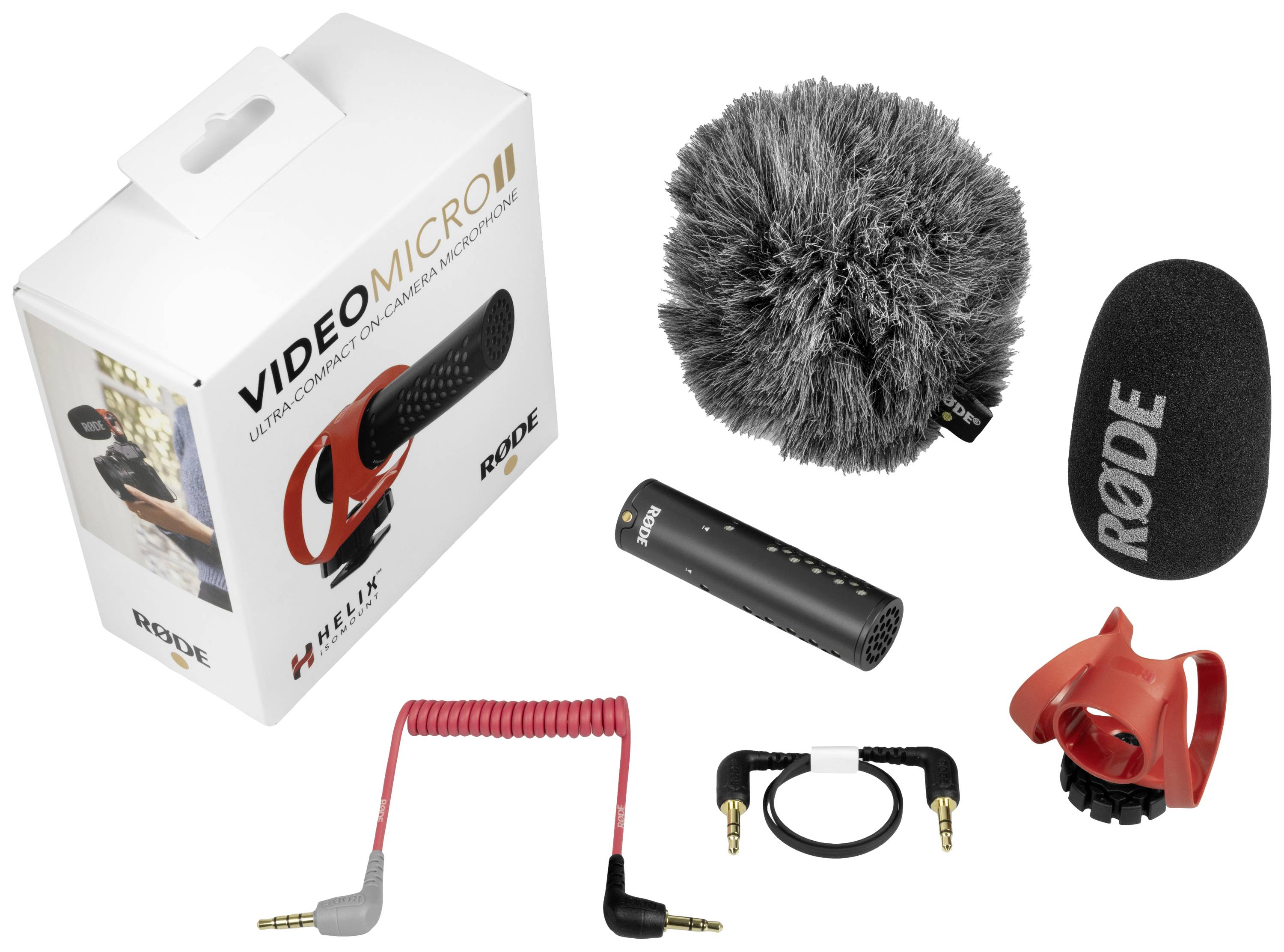 Rode Video Mic II Kamera-Mikrofon Blitzschuh-Montage Mikrofon (3.5 mm Klinke)