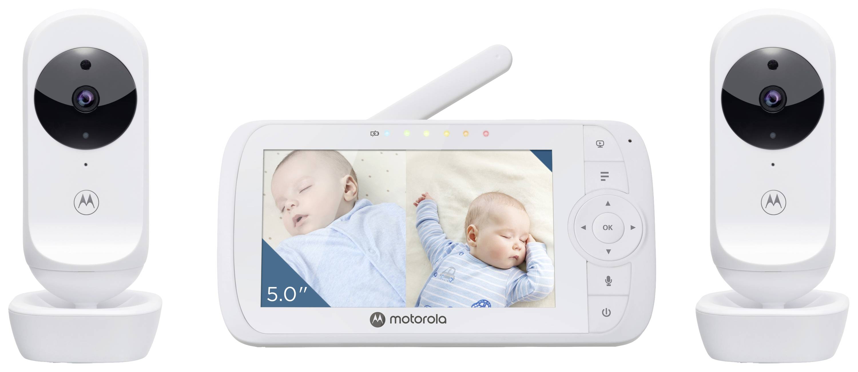 Motorola VM 35-2 505537471019 Babyphone mit Kamera Funk 2.4GHz