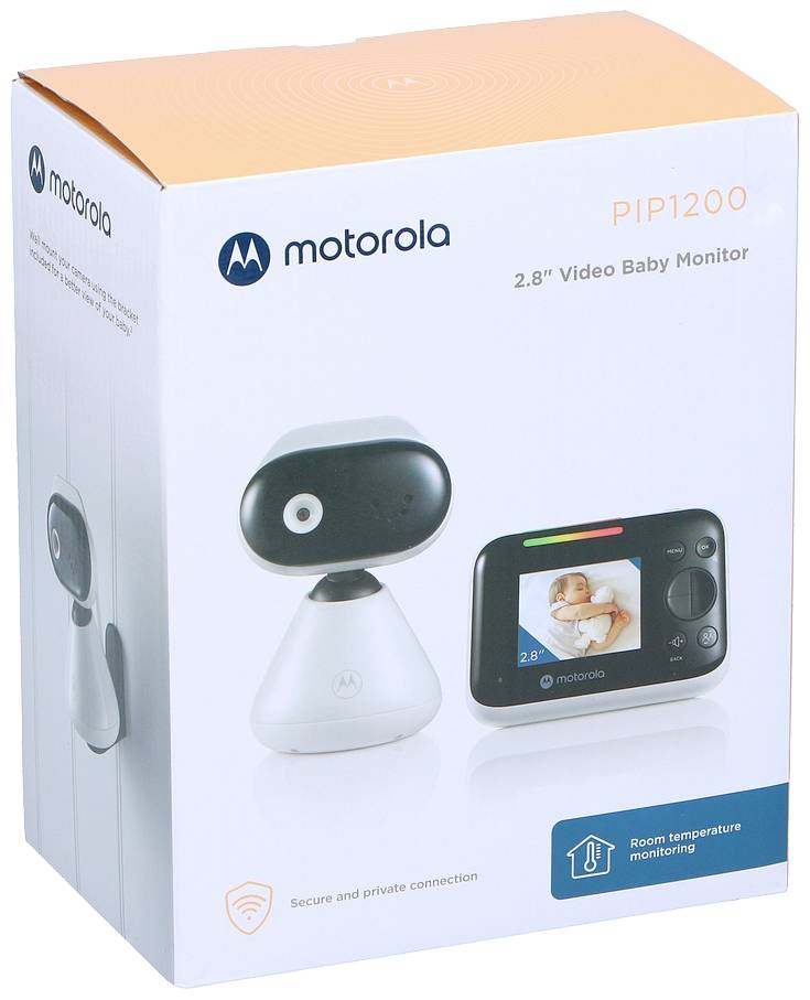 Motorola PIP 1200 505537471389 Babyphone mit Kamera Funk 2.4 GHz