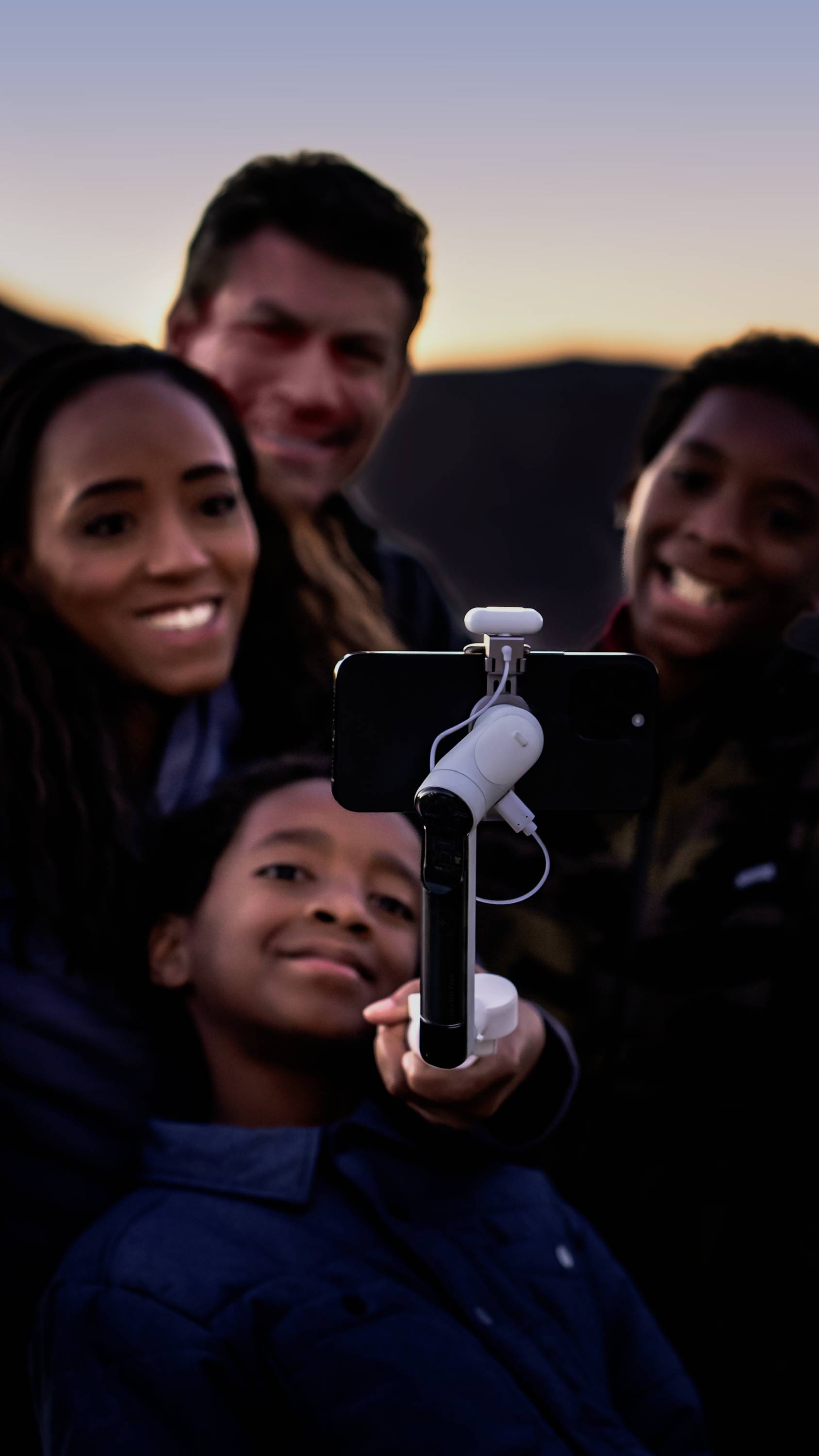 Insta360 Flow Creator Kit Gimbal elektrisch Grau Bluetooth Belastbar bis 300 g