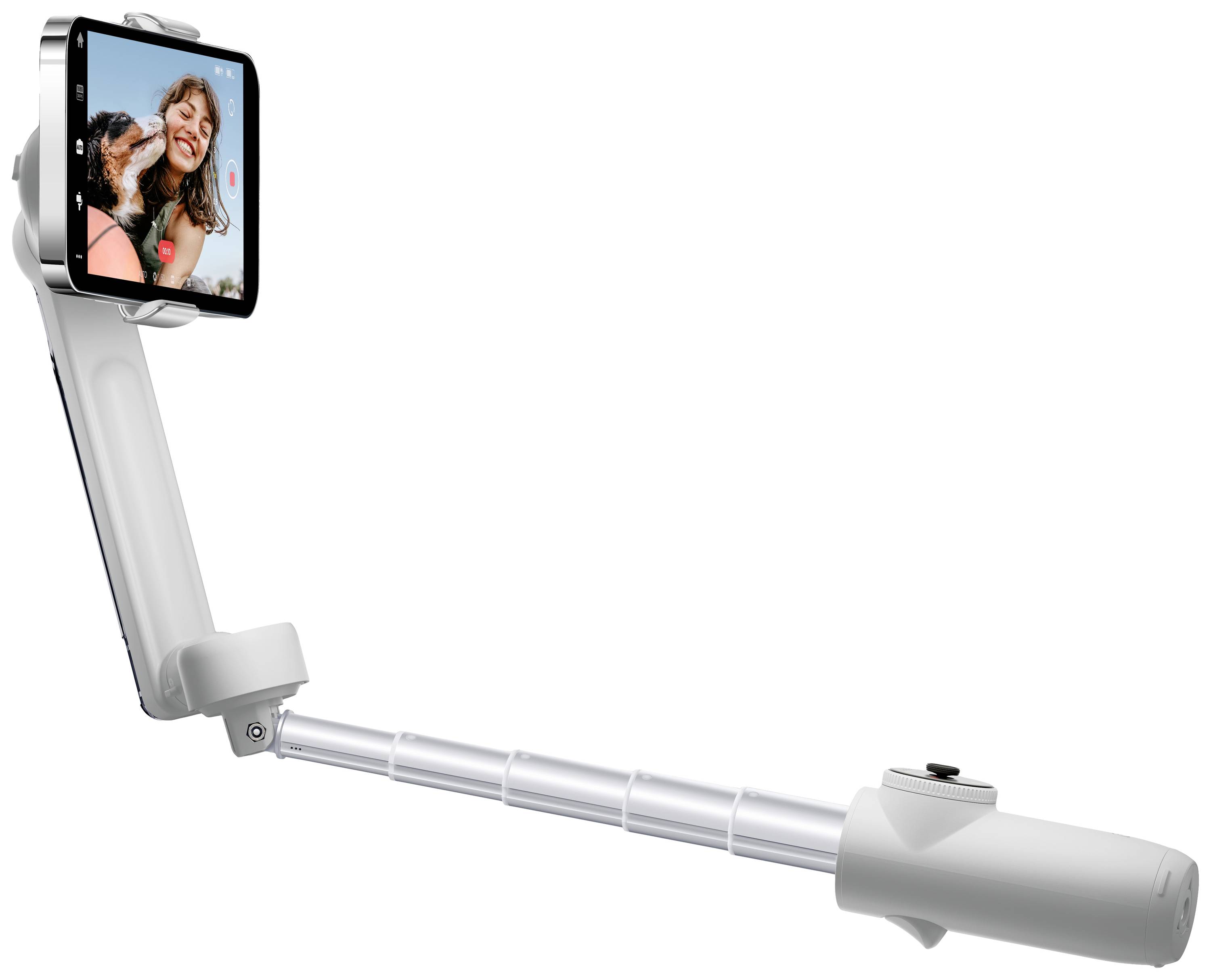 Insta360 Flow Creator Kit Gimbal elektrisch Grau Bluetooth Belastbar bis 300 g