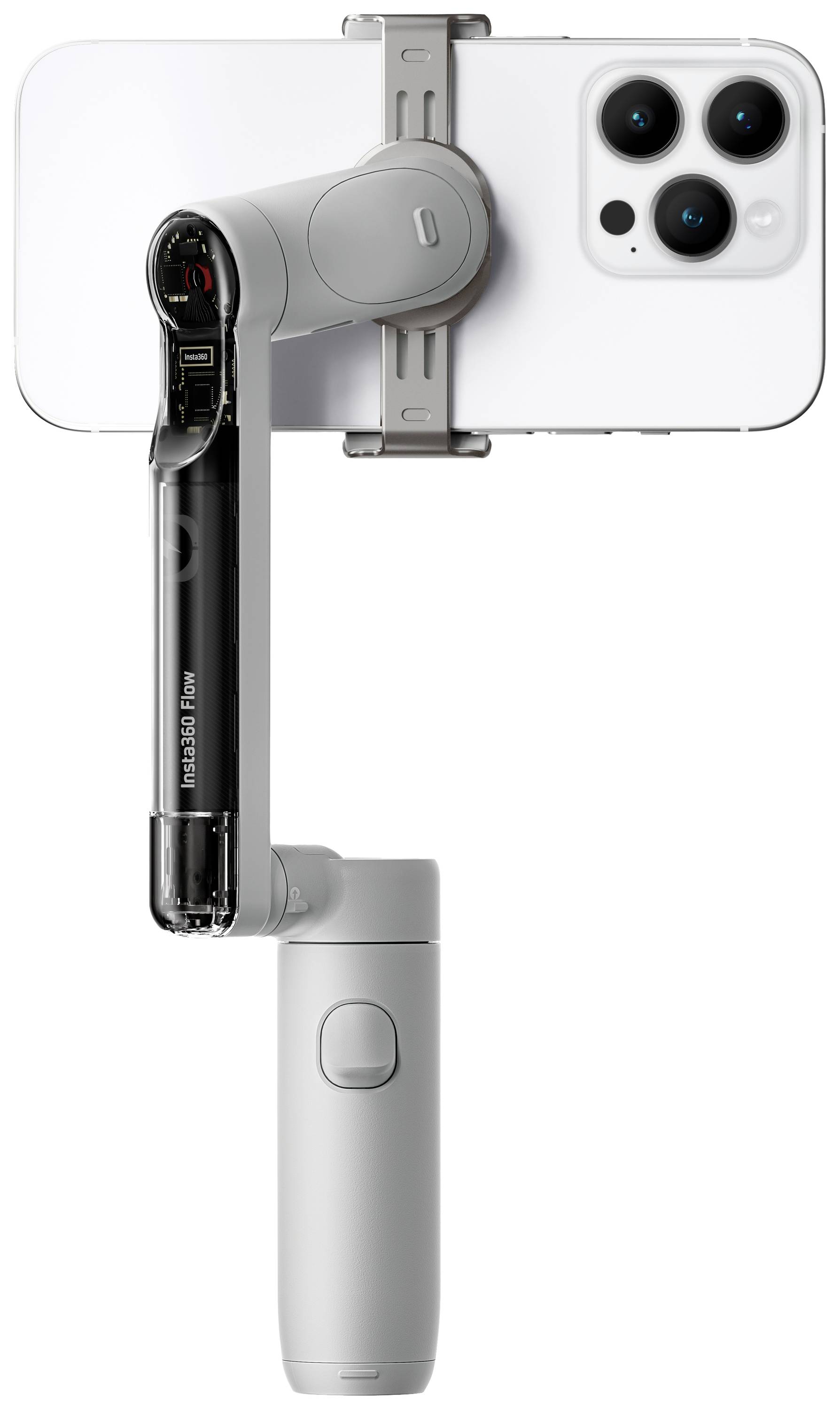 Insta360 Flow Creator Kit Gimbal elektrisch Grau Bluetooth Belastbar bis 300 g