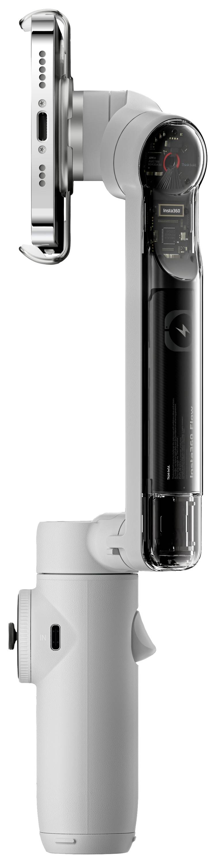 Insta360 Flow Creator Kit Gimbal elektrisch Grau Bluetooth Belastbar bis 300 g