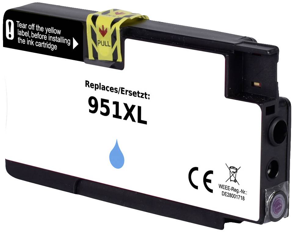 Renkforce Druckerpatrone ersetzt HP 951XL, CN046AE Kompatibel Cyan RF-5718848