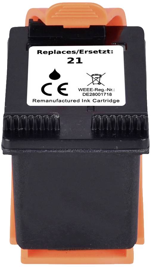 Renkforce Druckerpatrone ersetzt HP 21, C9351A Kompatibel Schwarz RF-5718850