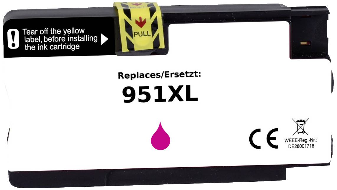 Renkforce Druckerpatrone ersetzt HP 951XL, CN047AE Kompatibel Magenta RF-5718858